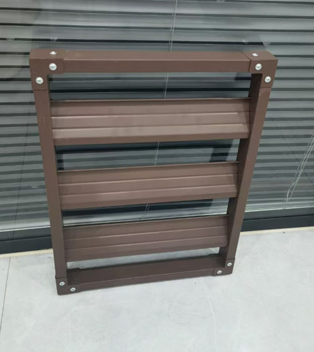 鋁合金電動(dòng)百葉窗制作廠家